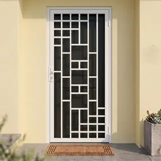 Safety Door Grill Design 47 – view 3 by Simmply Perfect, Hyderabad