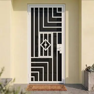 Safety Door Grill Design 48 – view 3 by Simmply Perfect, Hyderabad
