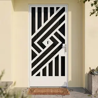 Safety Door Grill Design 49 – view 3 by Simmply Perfect, Hyderabad