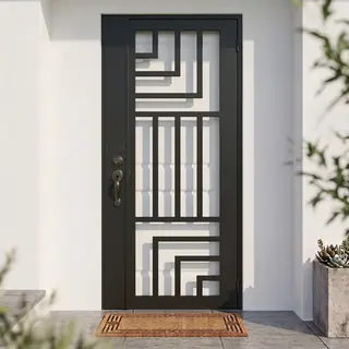 Safety Door Grill Design 50 – view 2 by Simmply Perfect, Hyderabad