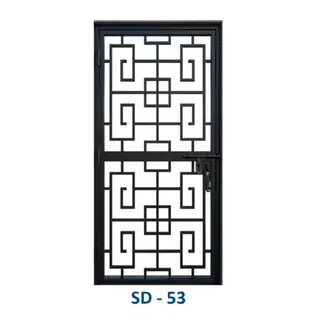 Safety Door Grill Design 53 by Simmply Perfect, Hyderabad
