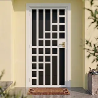 Safety Door Grill Design 54 – view 3 by Simmply Perfect, Hyderabad