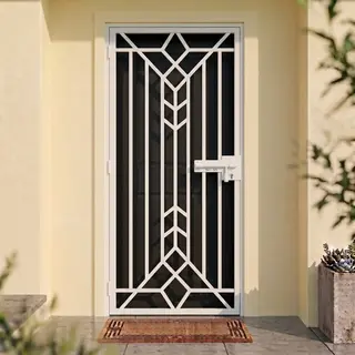 Safety Door Grill Design 55 – view 3 by Simmply Perfect, Hyderabad