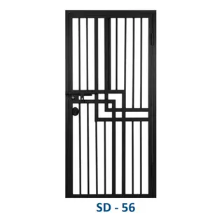 Safety Door Grill Design 56 by Simmply Perfect, Hyderabad