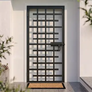 Safety Door Grill Design 58 – view 2 by Simmply Perfect, Hyderabad
