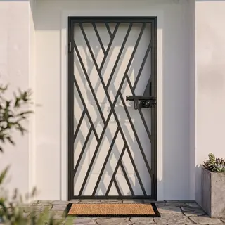 Safety Door Grill Design 60 – view 2 by Simmply Perfect, Hyderabad