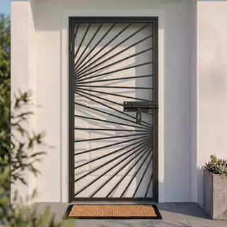 Safety Door Grill Design 61 – view 2 by Simmply Perfect, Hyderabad