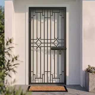 Safety Door Grill Design 62 – view 2 by Simmply Perfect, Hyderabad