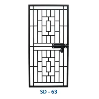 Safety Door Grill Design 63 by Simmply Perfect, Hyderabad