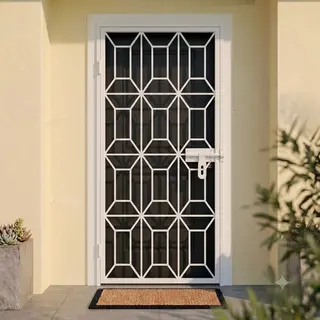 Safety Door Grill Design 64 | Simmply Perfect – view 3 Safety Door Grill Design 64 – view 3 by Simmply Perfect, Hyderabad
