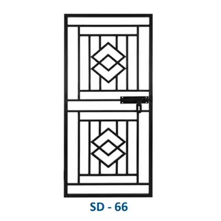 Safety Door Grill Design 66 by Simmply Perfect, Hyderabad