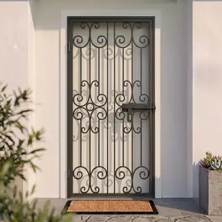 Safety Door Grill Design 67 | Simmply Perfect – view 2 Safety Door Grill Design 67 – view 2 by Simmply Perfect, Hyderabad