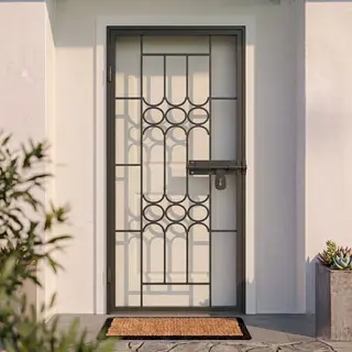 Safety Door Grill Design 68 – view 2 by Simmply Perfect, Hyderabad