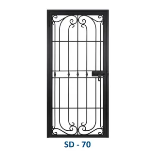 Safety Door Grill Design 70 by Simmply Perfect, Hyderabad