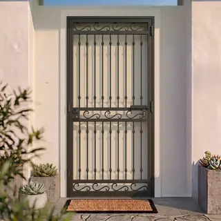 Safety Door Grill Design 73 | Simmply Perfect – view 2 Safety Door Grill Design 73 – view 2 by Simmply Perfect, Hyderabad