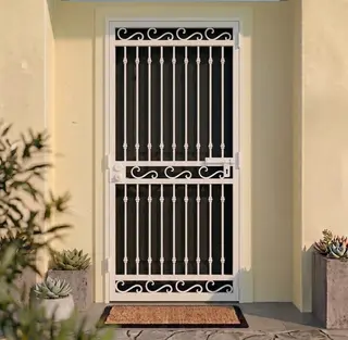 Safety Door Grill Design 73 | Simmply Perfect – view 3 Safety Door Grill Design 73 – view 3 by Simmply Perfect, Hyderabad