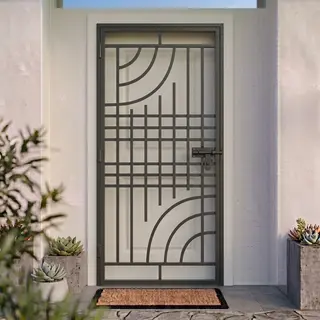 Safety Door Grill Design 74 – view 2 by Simmply Perfect, Hyderabad