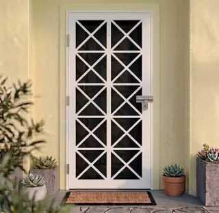 Safety Door Grill Design 77 | Simmply Perfect – view 3 Safety Door Grill Design 77 – view 3 by Simmply Perfect, Hyderabad
