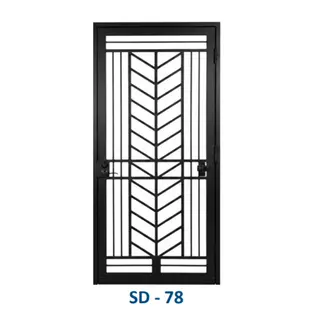 Safety Door Grill Design 78 by Simmply Perfect, Hyderabad