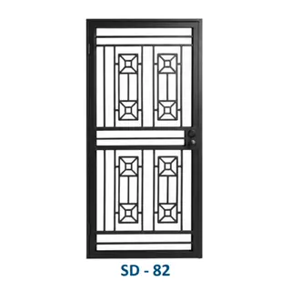 Safety Door Grill Design 82 by Simmply Perfect, Hyderabad