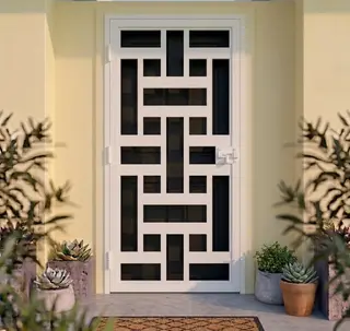 Safety Door Grill Design 83 | Simmply Perfect – view 3 Safety Door Grill Design 83 – view 3 by Simmply Perfect, Hyderabad