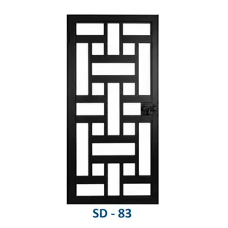 Safety Door Grill Design 83 by Simmply Perfect, Hyderabad