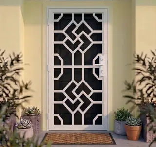 Safety Door Grill Design 84 – view 3 by Simmply Perfect, Hyderabad