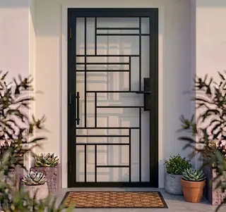 Safety Door Grill Design 85 | Simmply Perfect – view 2 Safety Door Grill Design 85 – view 2 by Simmply Perfect, Hyderabad