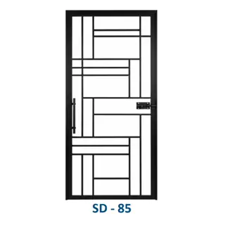 Safety Door Grill Design 85 by Simmply Perfect, Hyderabad