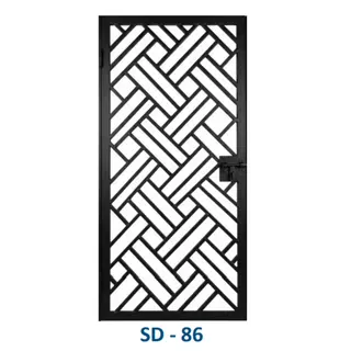 Safety Door Grill Design 86 by Simmply Perfect, Hyderabad