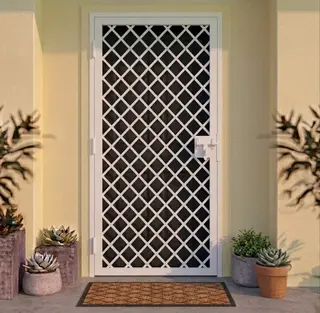 Safety Door Grill Design 87 | Simmply Perfect – view 3 Safety Door Grill Design 87 – view 3 by Simmply Perfect, Hyderabad