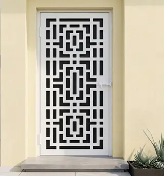 Safety Door Grill Design 88 – view 3 by Simmply Perfect, Hyderabad