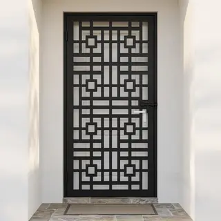 Safety Door Grill Design 89 | Simmply Perfect – view 2 Safety Door Grill Design 89 – view 2 by Simmply Perfect, Hyderabad