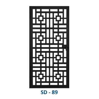 Safety Door Grill Design 89 by Simmply Perfect, Hyderabad
