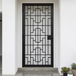 Safety Door Grill Design 91 | Simmply Perfect – view 2 Safety Door Grill Design 91 – view 2 by Simmply Perfect, Hyderabad