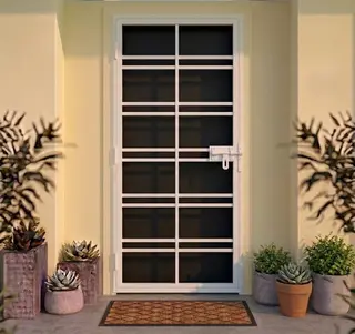 Safety Door Grill Design 93 – view 3 by Simmply Perfect, Hyderabad