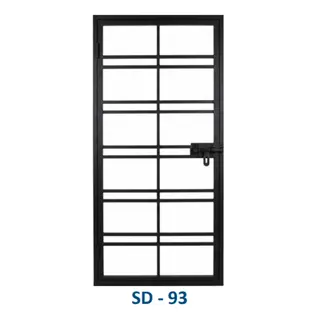 Safety Door Grill Design 93 by Simmply Perfect, Hyderabad