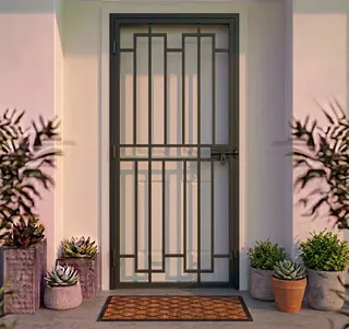 Safety Door Grill Design 95 | Simmply Perfect – view 2 Safety Door Grill Design 95 – view 2 by Simmply Perfect, Hyderabad