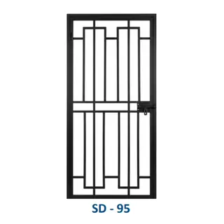 Safety Door Grill Design 95 by Simmply Perfect, Hyderabad