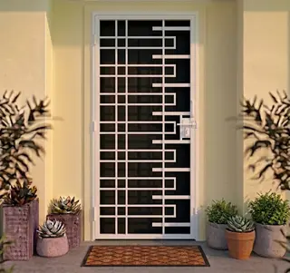 Safety Door Grill Design 96 – view 3 by Simmply Perfect, Hyderabad