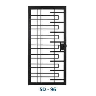 Safety Door Grill Design 96 by Simmply Perfect, Hyderabad