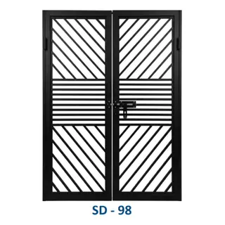 Safety Door Grill Design 98 by Simmply Perfect, Hyderabad