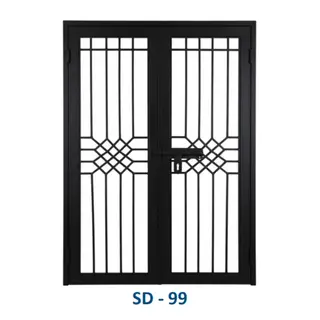 Safety Door Grill Design 99 by Simmply Perfect, Hyderabad