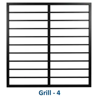 Safety Window Grill Design 04 by Simmply Perfect, Hyderabad