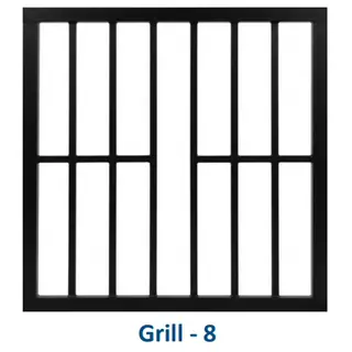 Safety Window Grill Design 08 by Simmply Perfect, Hyderabad