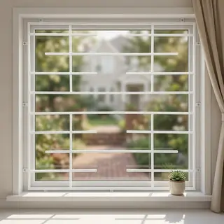 Safety Window Grill Design 10 | Simmply Perfect – view 3 Safety Window Grill Design 10 – view 3 by Simmply Perfect, Hyderabad