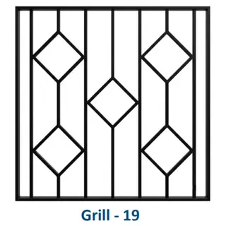 Safety Window Grill Design 19 by Simmply Perfect, Hyderabad