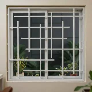 Safety Window Grill Design 22 | Simmply Perfect – view 2 Safety Window Grill Design 22 – view 2 by Simmply Perfect, Hyderabad