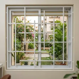 Safety Window Grill Design 22 | Simmply Perfect – view 3 Safety Window Grill Design 22 – view 3 by Simmply Perfect, Hyderabad