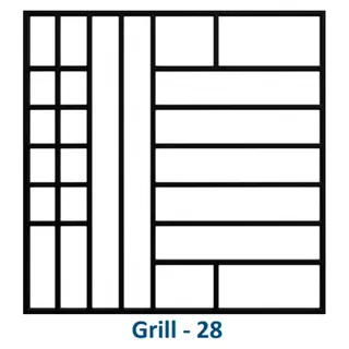 Safety Window Grill Design 28 by Simmply Perfect, Hyderabad
